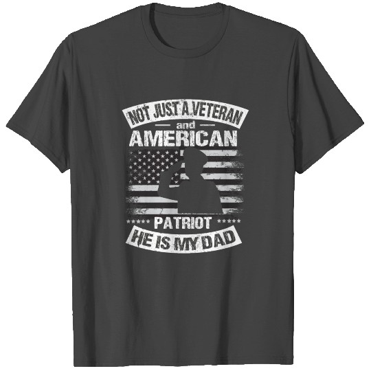 American Patriot Soldier Dad Grandpa Veterans Day T Shirts