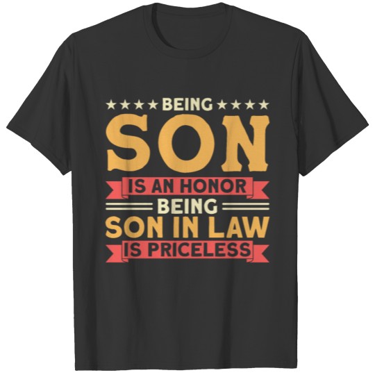 Son In Law Family Reunion Son-In-Law T Shirts