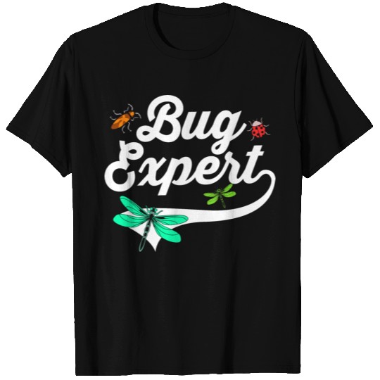 Dragonfly Bug Expert Insects Entomology T Shirts