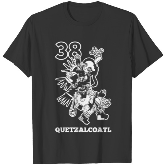 Mexican Lottery Quetzalcoatl Aztec Gods Mexico T-shirt