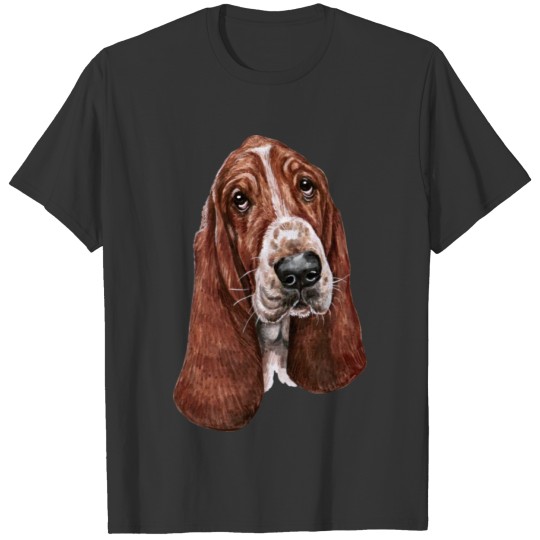 basset hound lover T-shirt