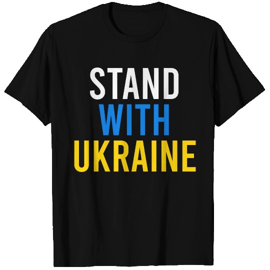 stand with ukraine stop war anti putin T Shirts