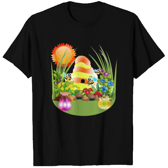 Bee Hive Home T Shirts