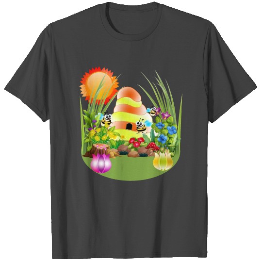 Bee Hive Home T Shirts