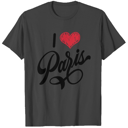 I LOVE Paris T Shirts