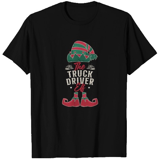 Trucker Truck Driver Christmas T Shirts