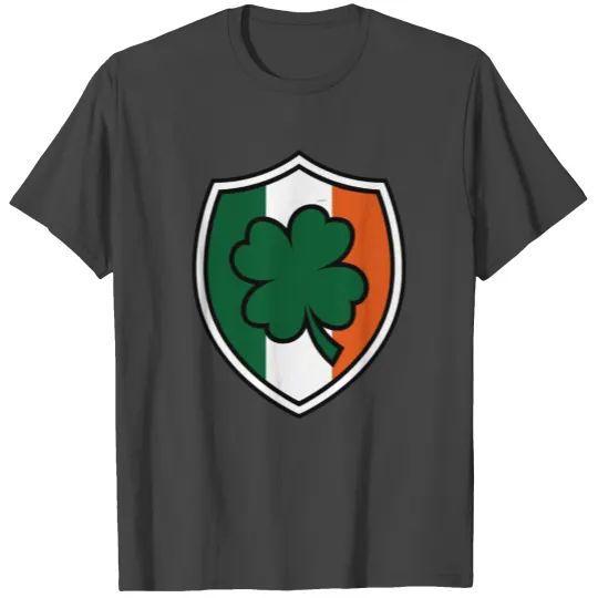 Ireland clover flag -Irish Ireland st patricks day T Shirts