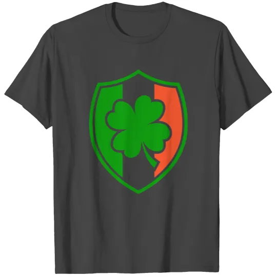 Ireland clover flag -Irish Ireland st patricks day T Shirts