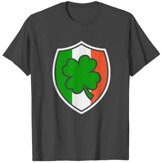 Ireland clover flag -Irish Ireland st patricks day T Shirts