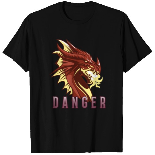 Dragon danger, fire T Shirts