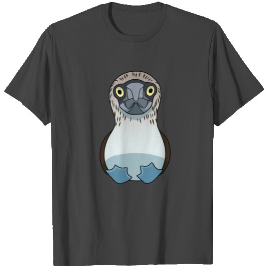 Funny Sitting Blue-Footed Booby Bird T Shirts
