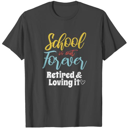 Teacher Retirement Passionate Retire Educator T Shirts