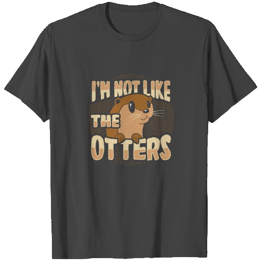 Sea Otter Design for a Zoo Animal Lover T Shirts