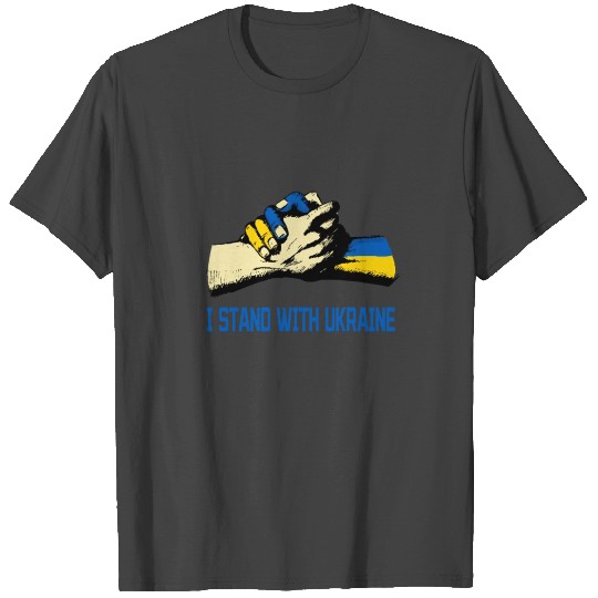I Stand With Ukraine, USA Supports Ukraine T Shirts