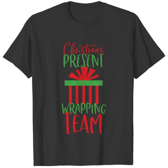 Christmas Wrapping T Shirts