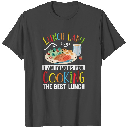 School Cafeteria Worker Lunch Lady T Shirts
