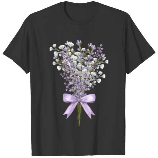Lavender Bouquet T Shirts