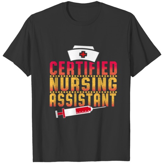 CNA Challenge Certified Nursing Assistant design T-shirt