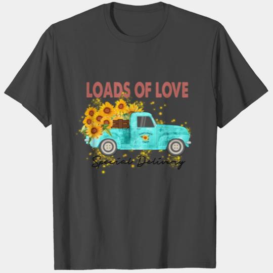 Loads of love special delivery sublimation T Shirts