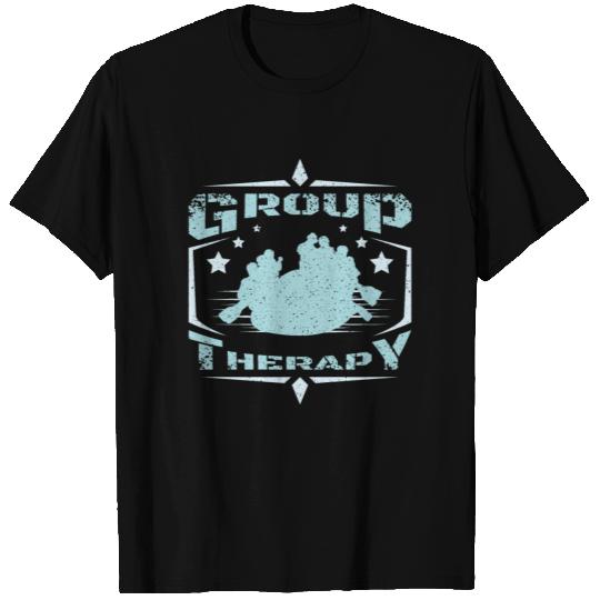 Group Therapy Whitewater River Rafting T Shirts
