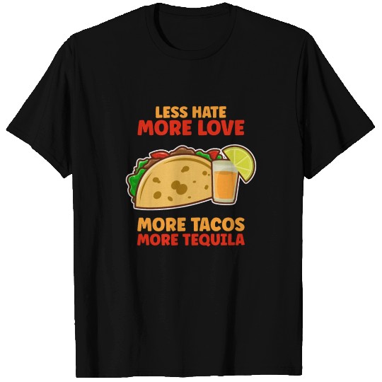Cinco De Mayo Tacos & Tequila Fiesta T Shirts