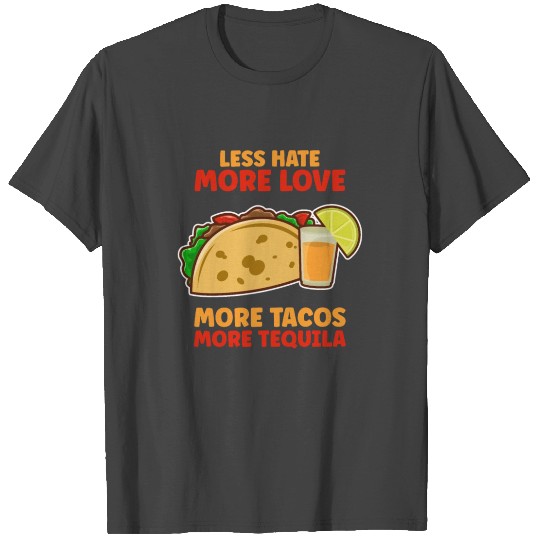 Cinco De Mayo Tacos & Tequila Fiesta T Shirts