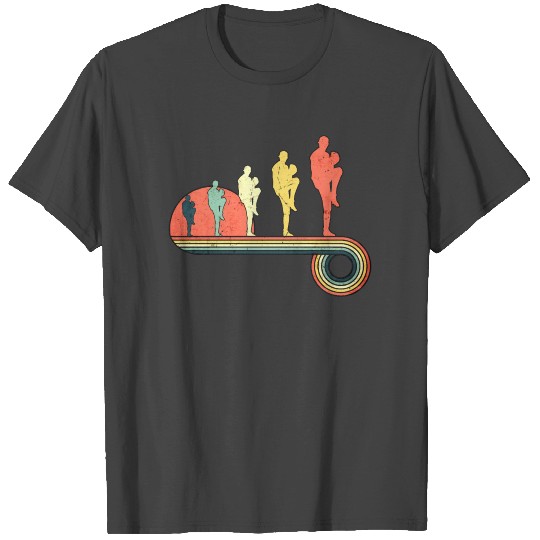 Baseball Pitcher Throw Player Vintage Sunset T Shirts