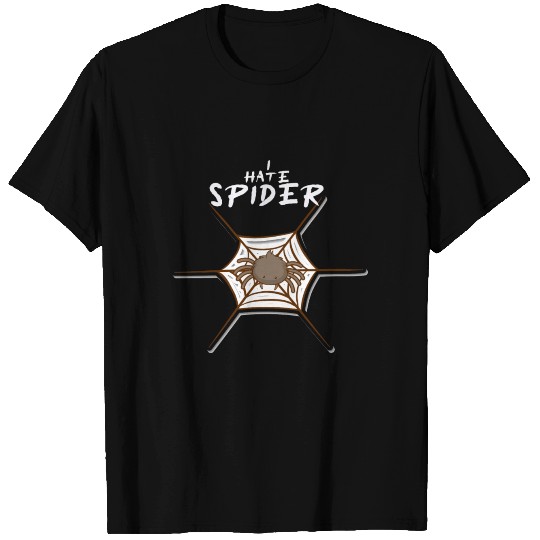 I Hate Spider Phobia Arachnologist Reptile Haters T Shirts