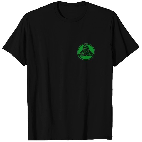 Irish Celtic Cross Trinity Knot St Patrick's Dayir T Shirts