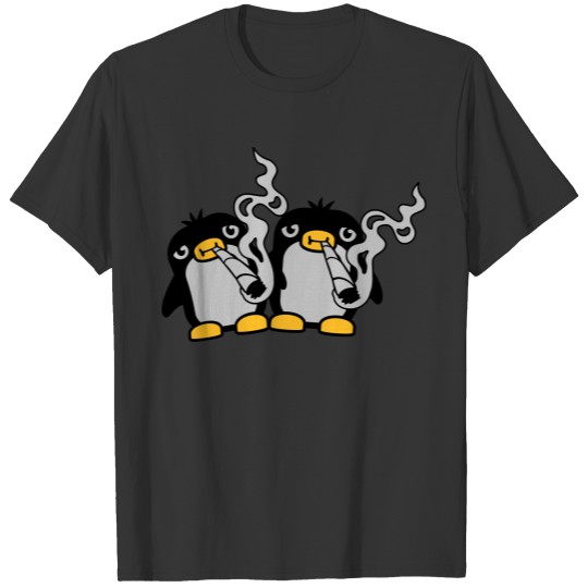 2 stoners penguins T Shirts