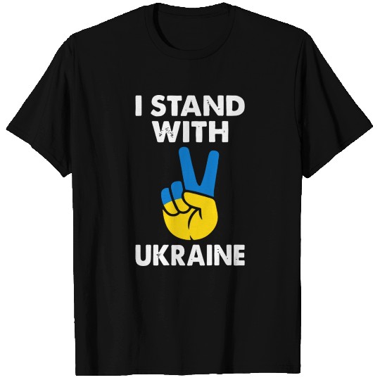 I Stand With Ukraine T Shirts