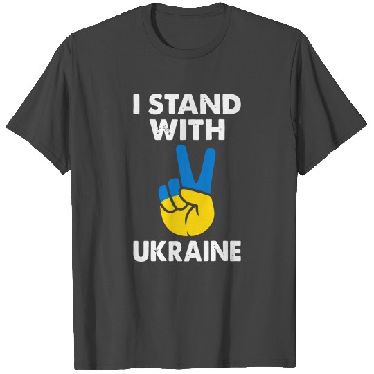 I Stand With Ukraine T Shirts