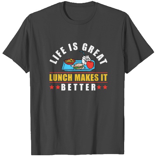 School Cafeteria Worker Lunch Lady T Shirts