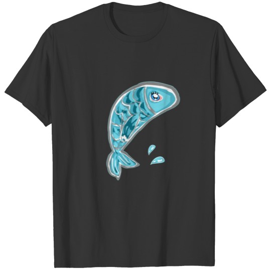 fish water animal sea nature life T-shirt