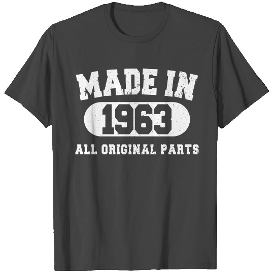 Made In 1963 Sarcastic Cool Graphic T Shirts