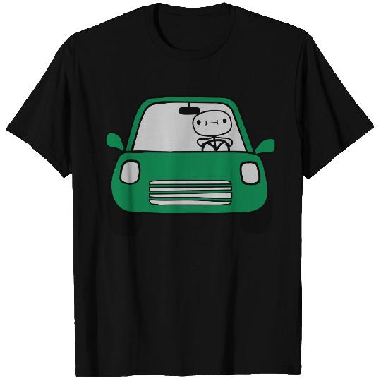 Driver Comic Car T Shirts