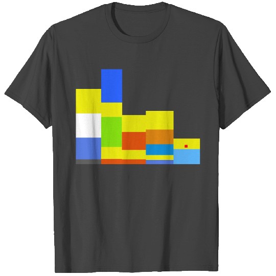 8 bit Simpsons family Slim Fit T Shirts