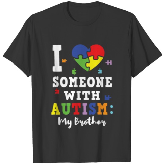 Brother Heart Special Autism Awareness T-shirt