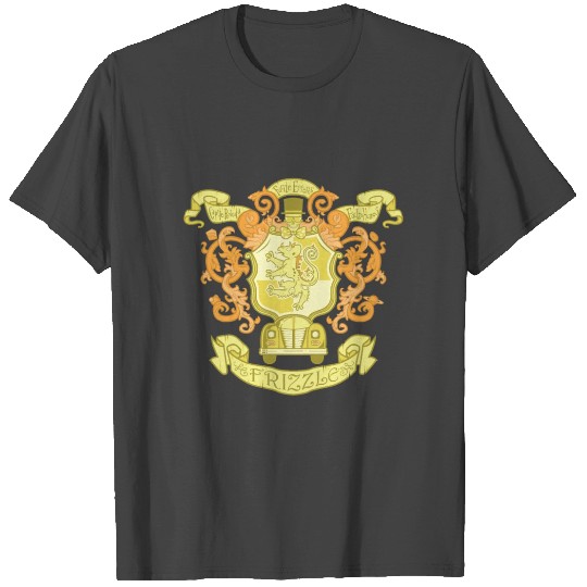 Frizzle Family Crest Slim Fit T Shirts