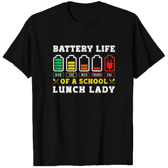 School Cafeteria Worker Lunch Lady T Shirts
