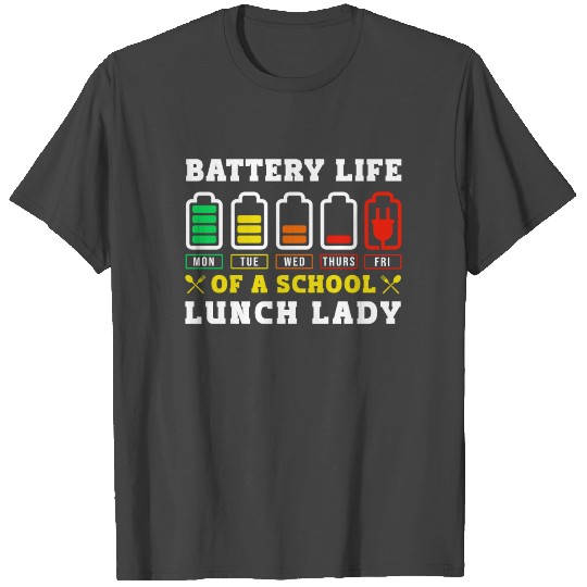 School Cafeteria Worker Lunch Lady T Shirts
