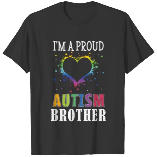 I'm Proud Brother Puzzle Special Autism Awareness T-shirt