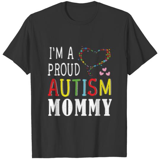 Proud Mommy Puzzle Special Autism Awareness T-shirt