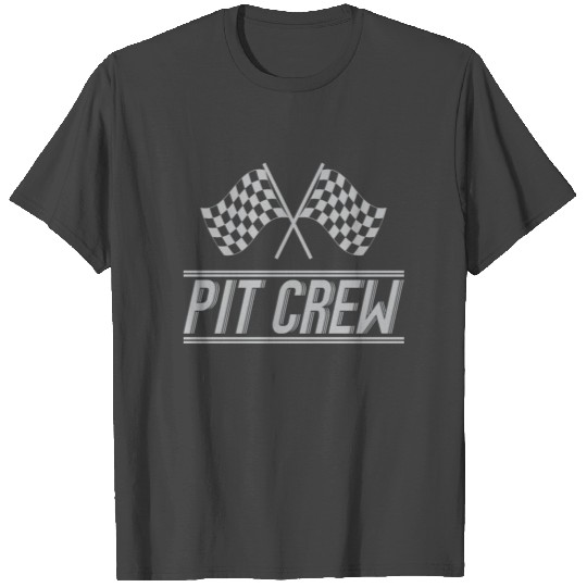 Pit Crew Car Racing Birthday Apparel T Shirts