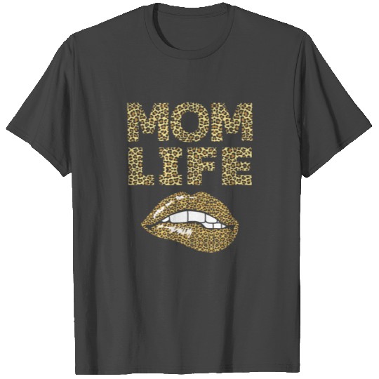 Cheetah Mom Life Mothers Day T Shirts