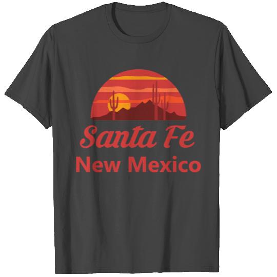 Santa Fe New Mexico T Shirts NM State Home City