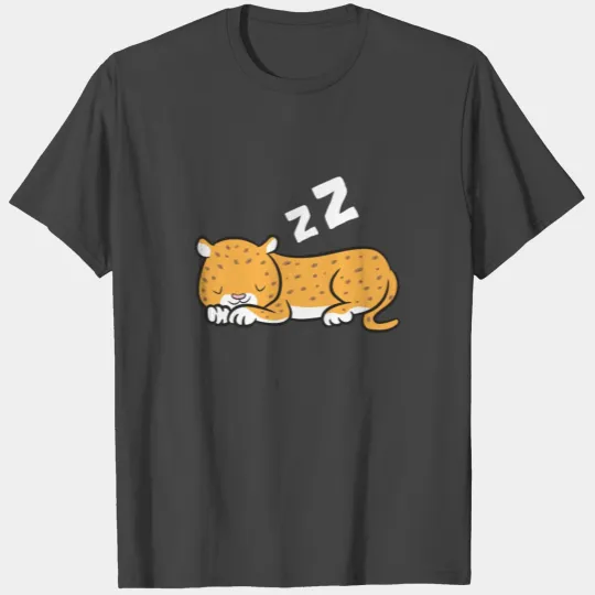 Sleeping Jaguar Lazy Jaguar Pajamas Cute Jaguar T Shirts