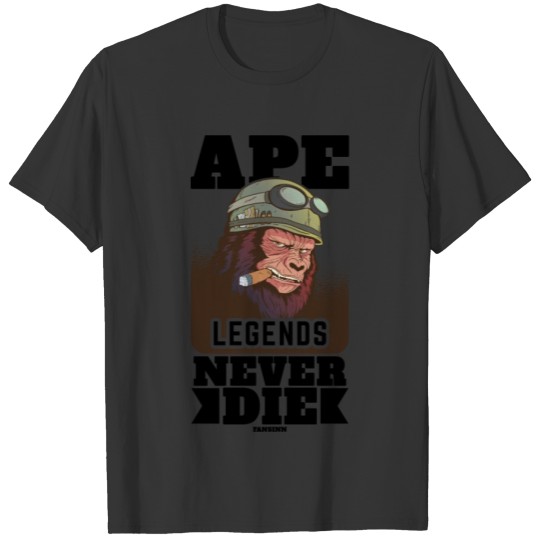 Ape Legends Never Die T Shirts