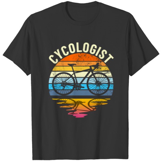 Cycologist Bicycle Bicycling Cyclist Retro Men'scy T-shirt