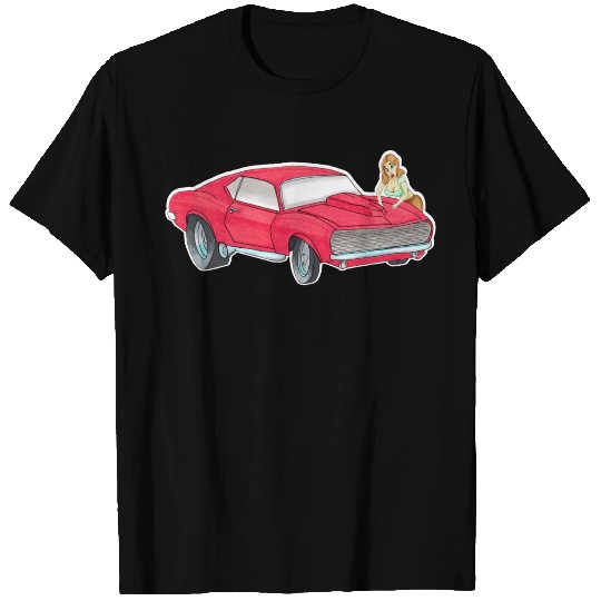 Camaro and Pinup T Shirts